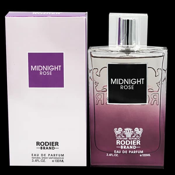 ادو پرفیوم زنانه رودیر مدل میدنایت رز midnight rose حجم 100 میلی لیتر — تصویر ۲