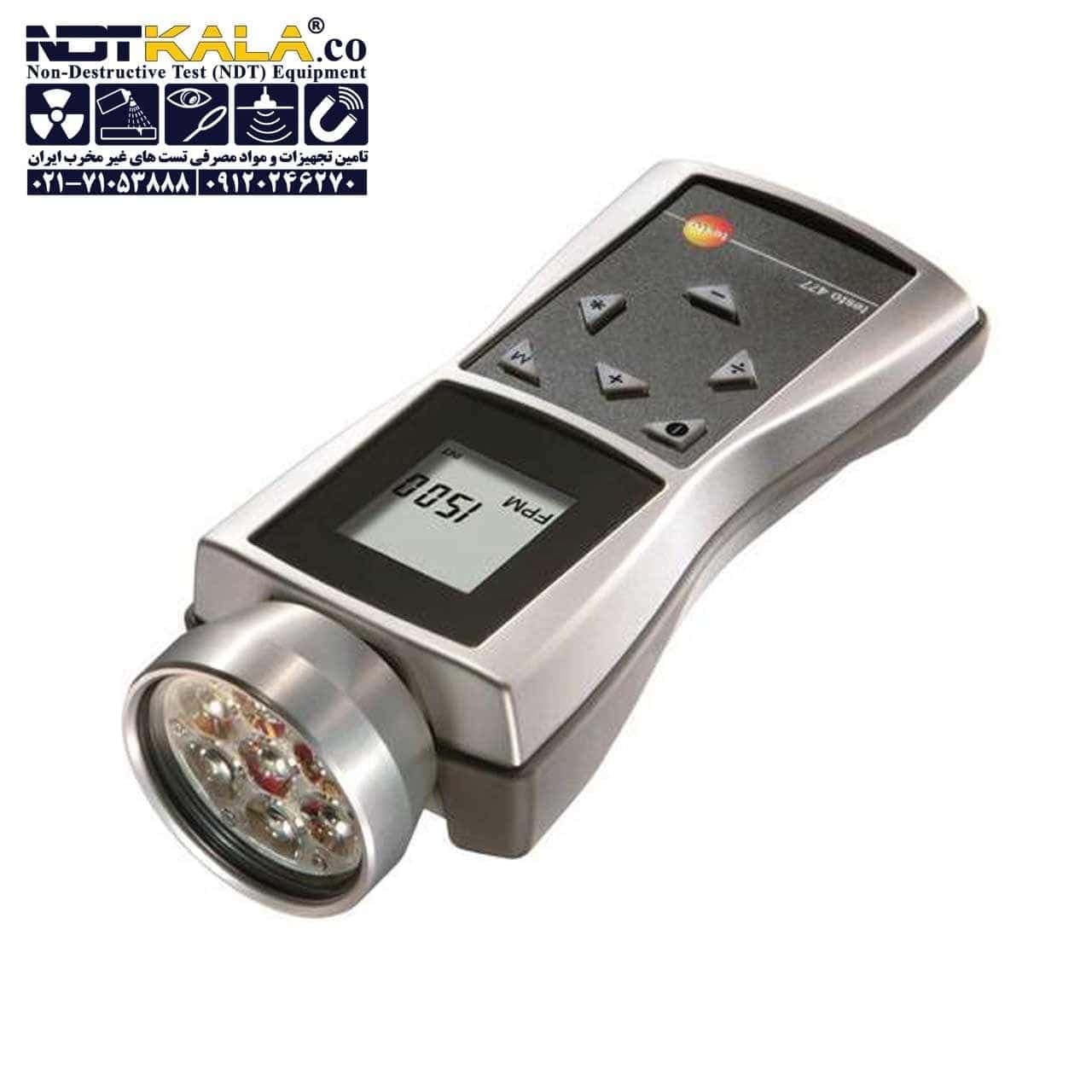 تاکومتر استروب اسکوپ تستو testo 477 — تصویر ۳