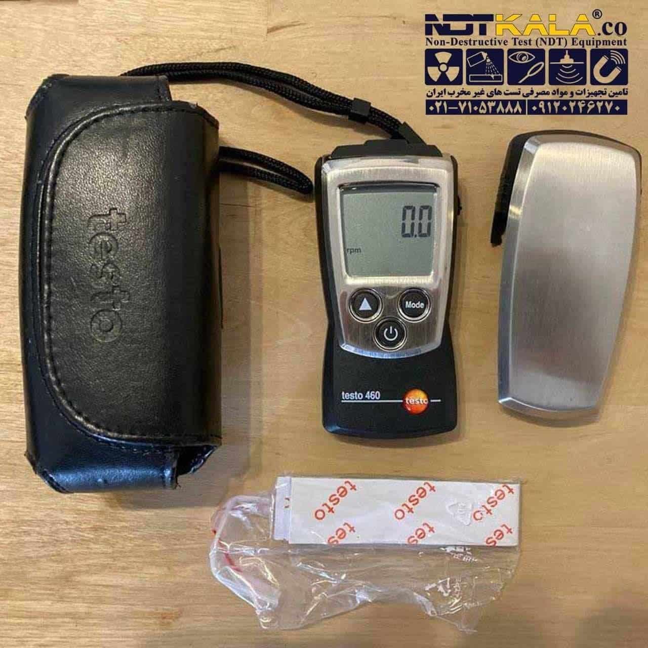 تاکومتر نوری تستو TESTO 460 — تصویر ۸