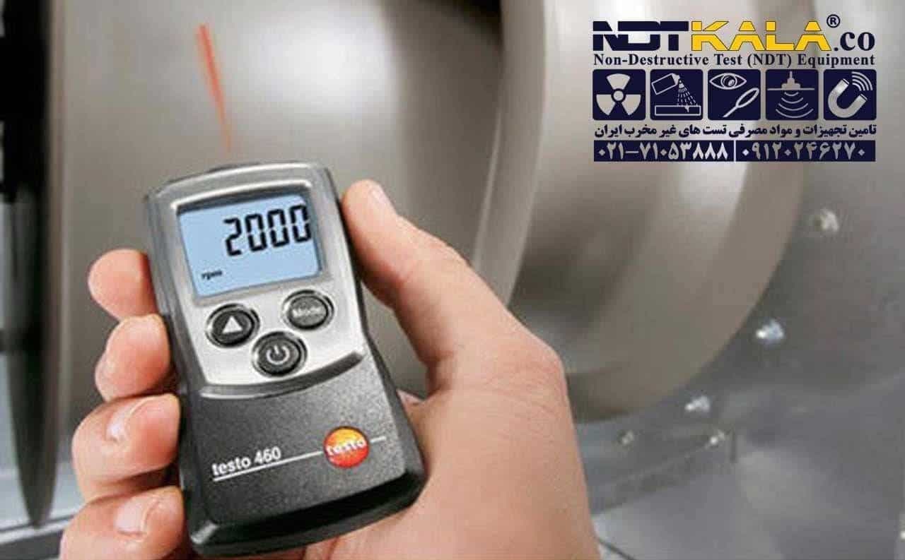 تاکومتر نوری تستو TESTO 460 — تصویر ۵