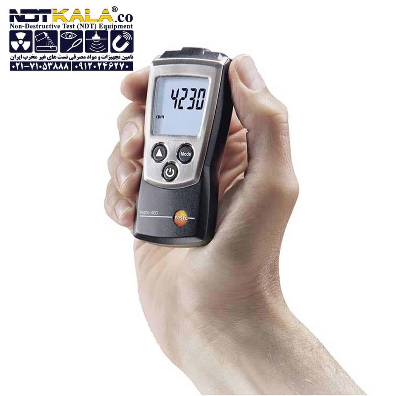 تاکومتر نوری تستو TESTO 460 — تصویر ۲