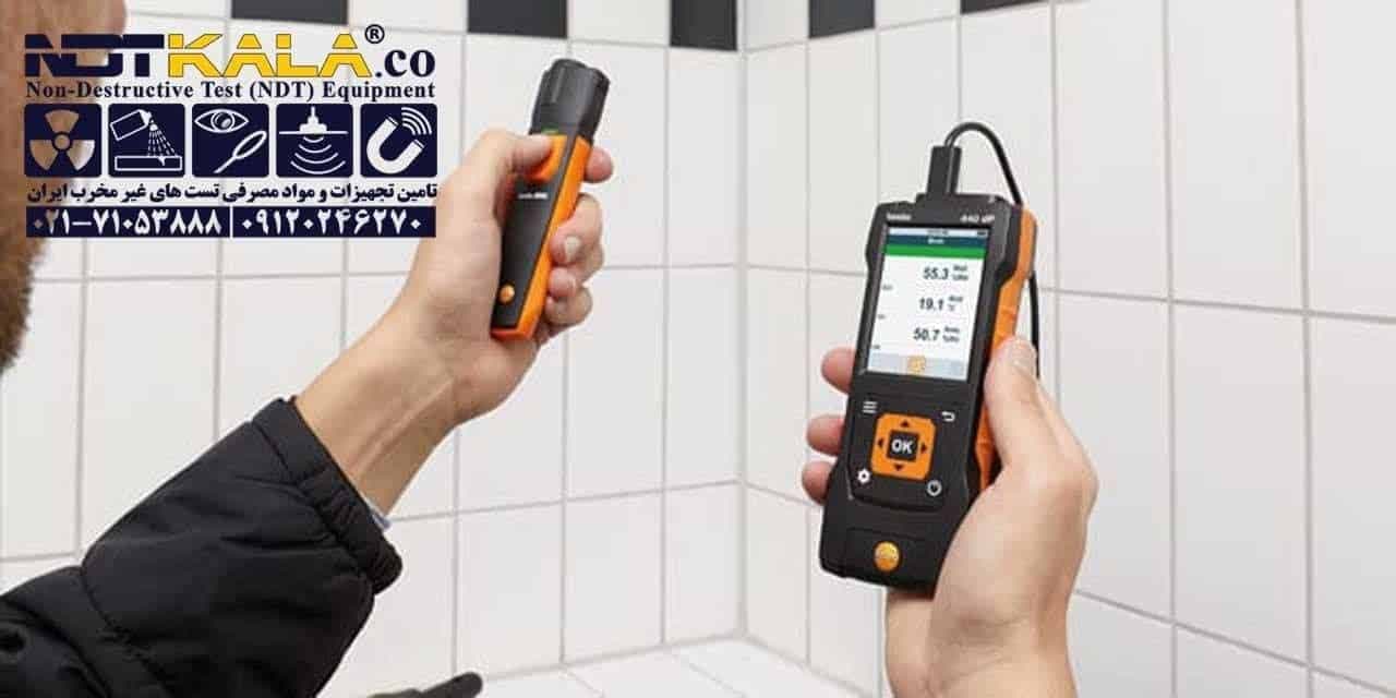 بادسنج و کیفیت سنج هوا تستو TESTO 440DP — تصویر ۵