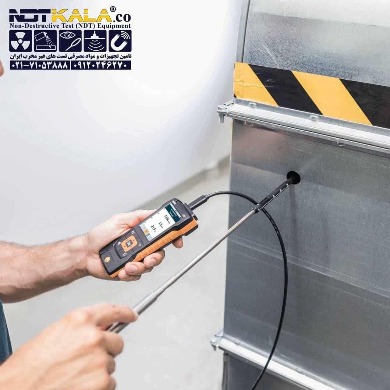 بادسنج و کیفیت سنج هوا تستو TESTO 440DP — تصویر ۷