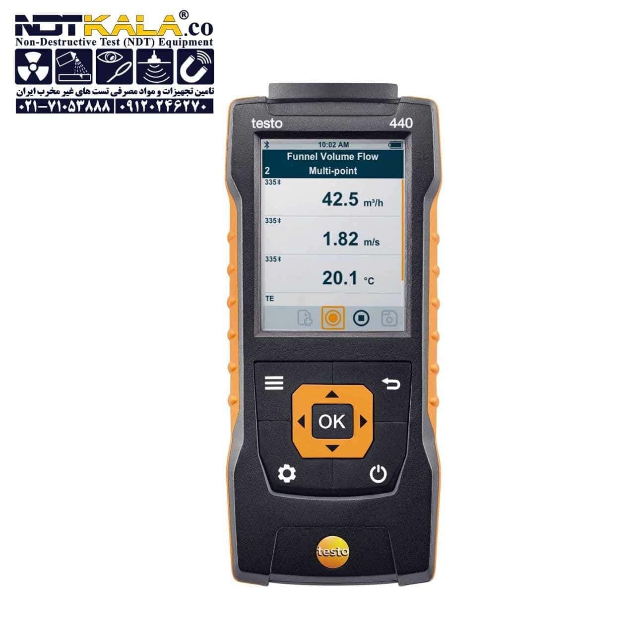 بادسنج و کیفیت سنج هوا تستو TESTO 440DP