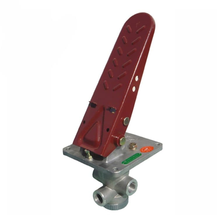 پدال ترمز (شیر -سوپاپ) لودر چینی ZL50 800901158 SLZD-3514002 / 9F850-36A020000A0 سه سوراخ