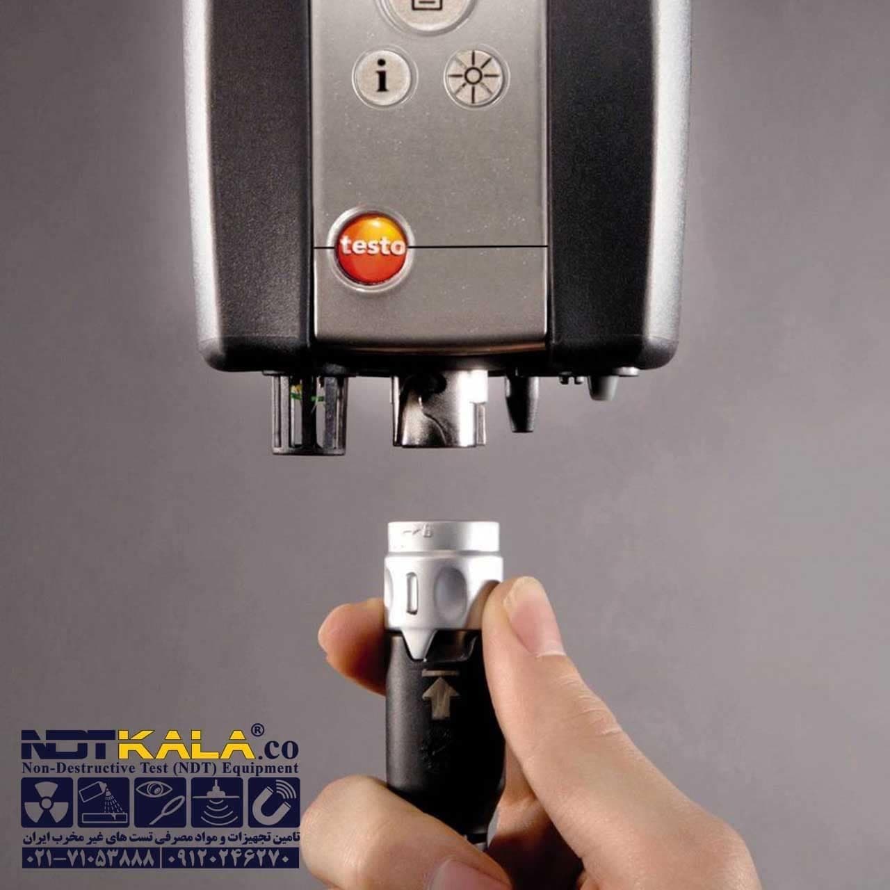 آنالیزر گاز دودکش تستو TESTO 340 — تصویر ۷