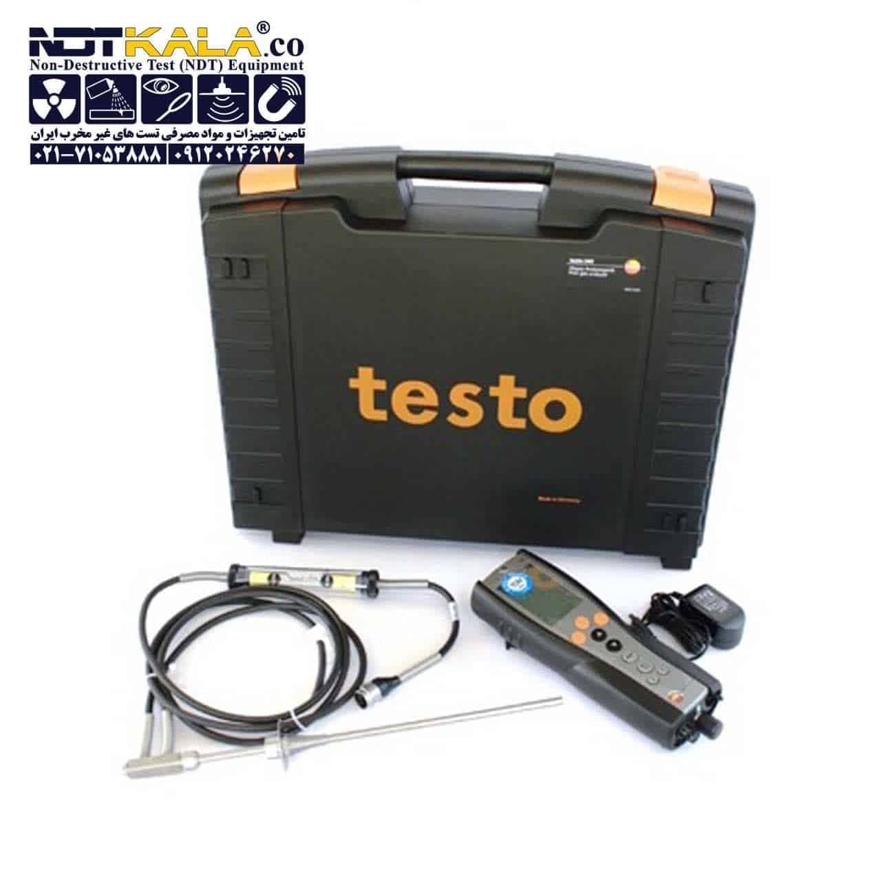 آنالیزر گاز دودکش تستو TESTO 340 — تصویر ۶