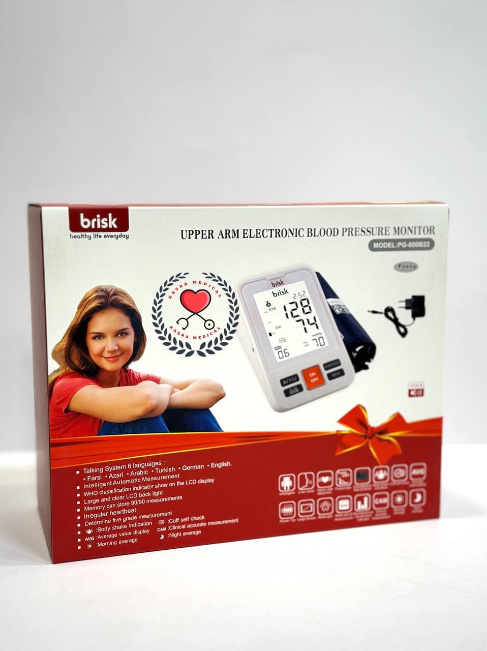 فشارسنج دیجیتالی سخنگو PG800-B22 بریسک Brisk