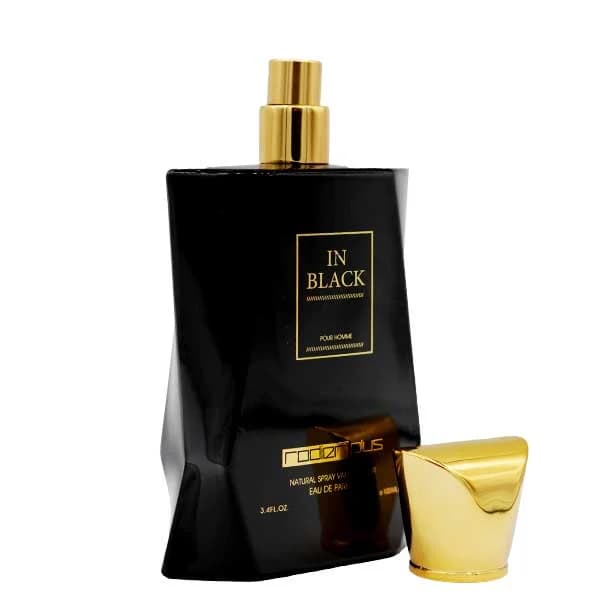 ادو پرفیوم مردانه رودیر پلاس مدل اين بلک In Black حجم 100 میلی لیتر — تصویر ۵
