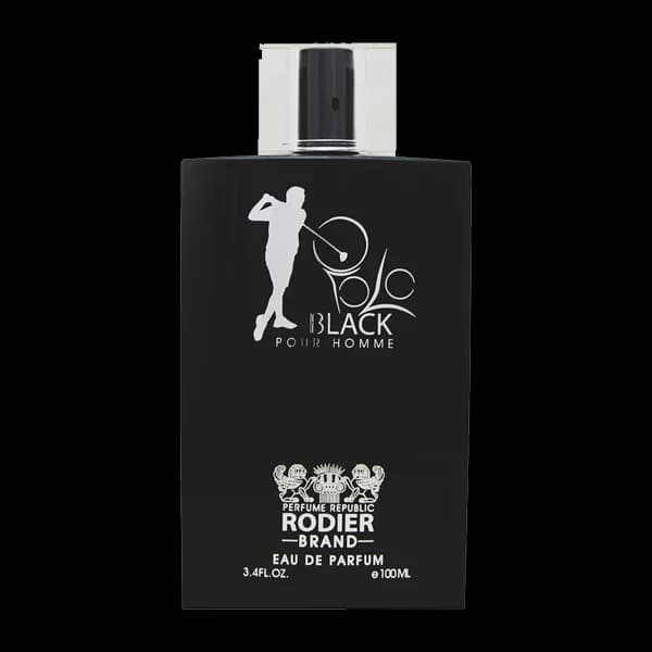 ادو پرفیوم مردانه رودیر مدل پولو بلک Polo Black حجم 100 میلی لیتر