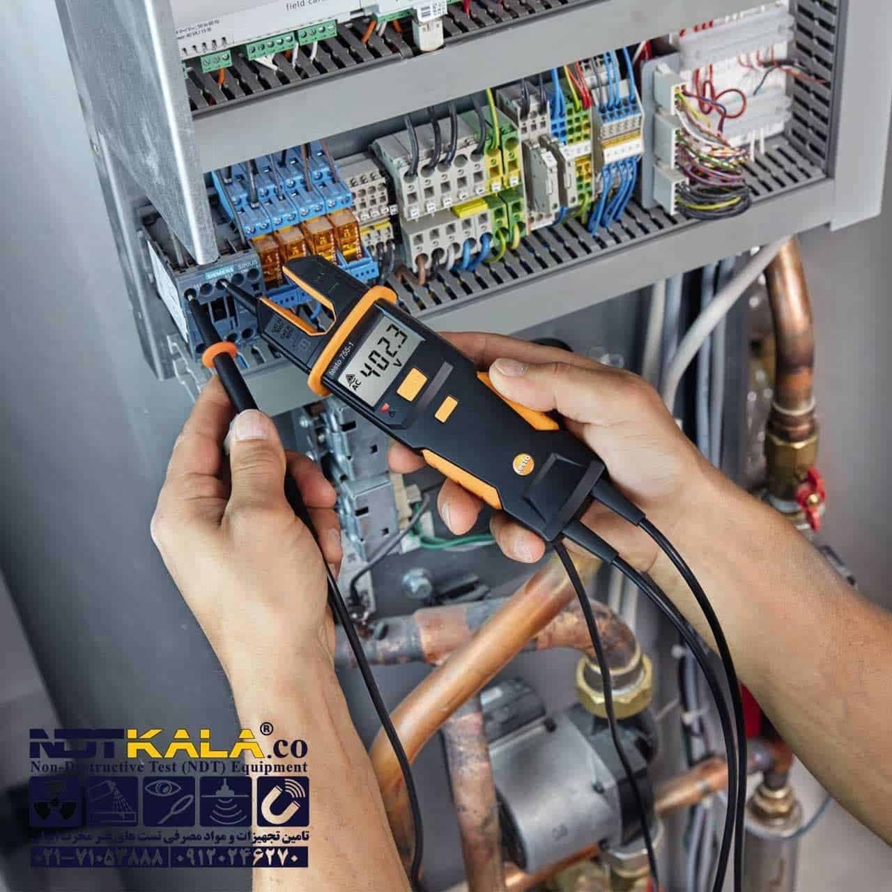 تستر ولتاژ و جریان تستو TESTO 755 — تصویر ۷