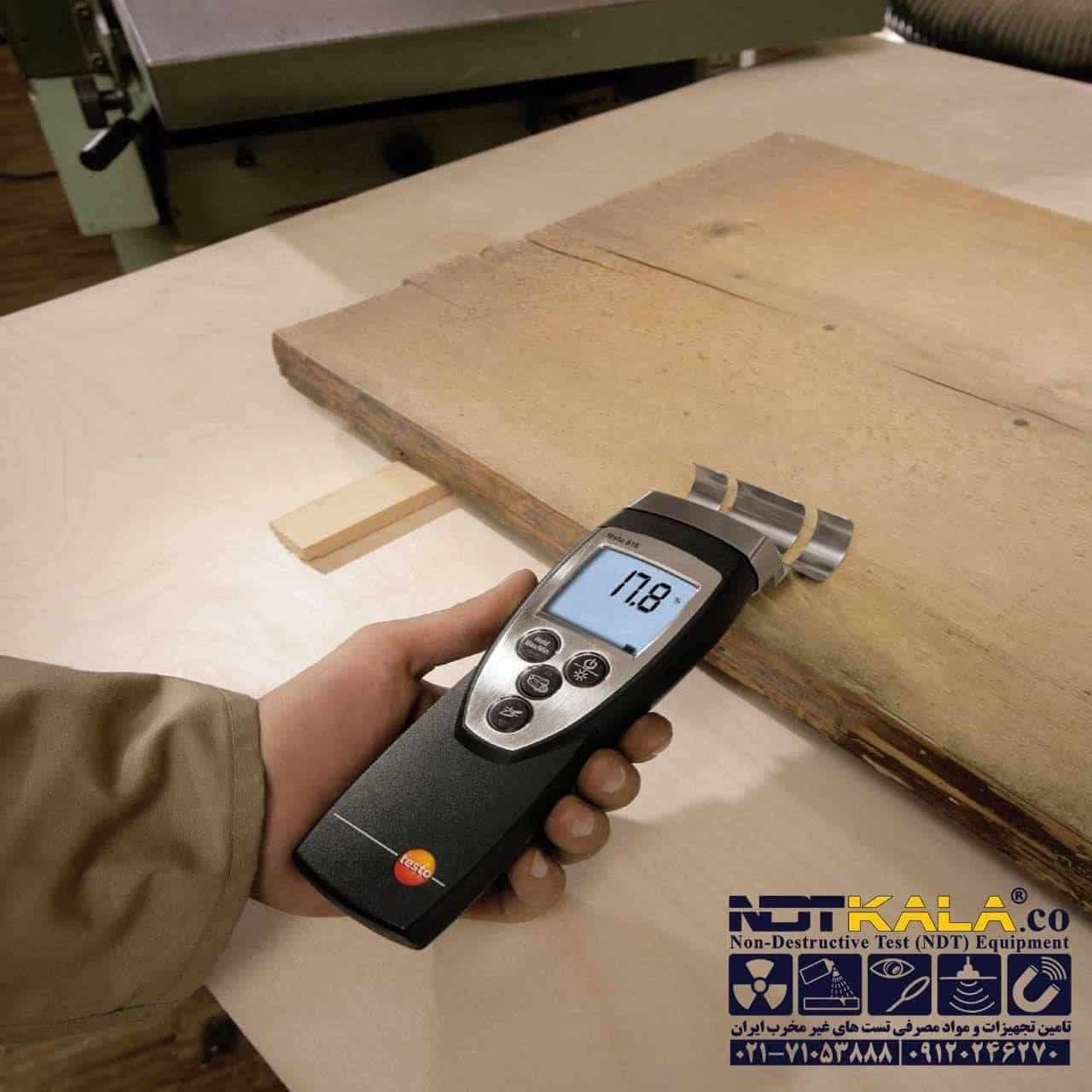 رطوبت سنج چوب و کاغذ تستو TESTO 616 — تصویر ۵