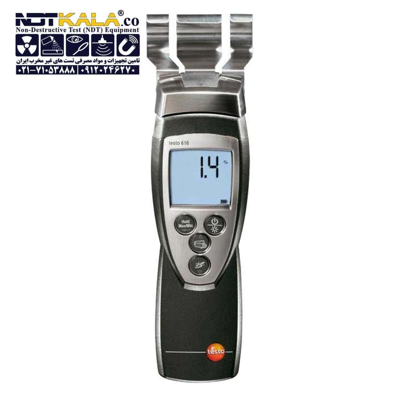رطوبت سنج چوب و کاغذ تستو TESTO 616