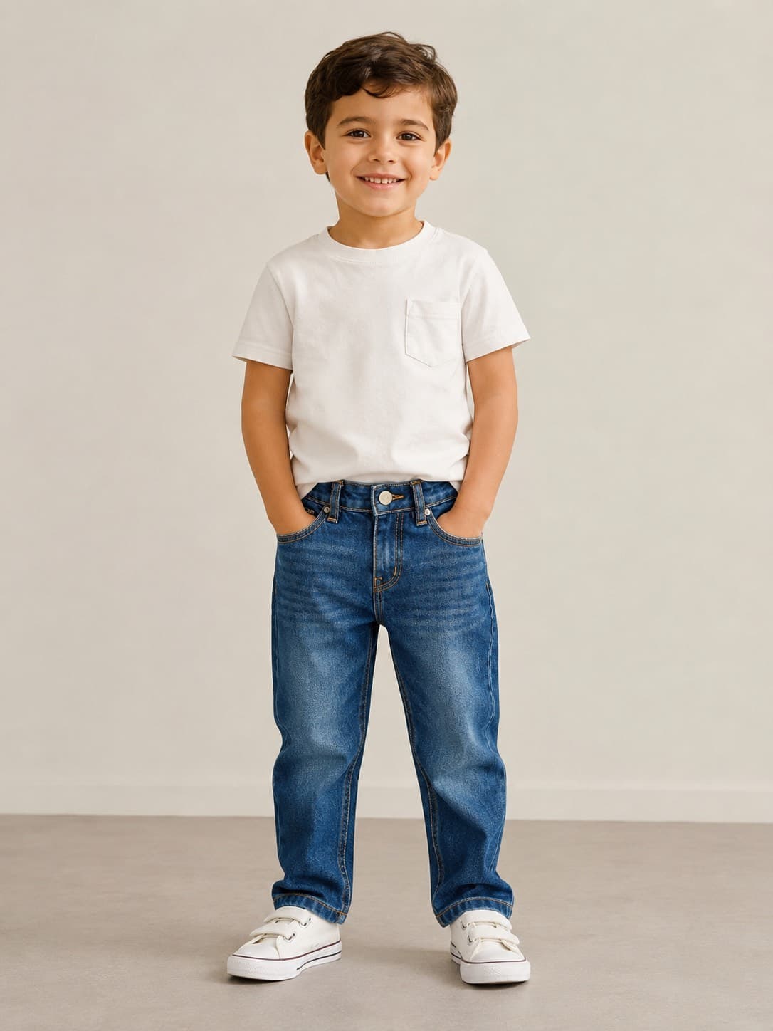 شلوار جین یشمی برند PULL & BEAR