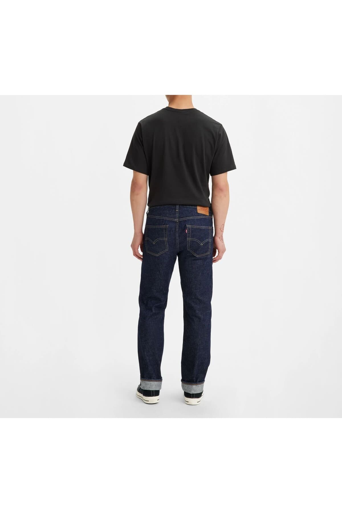 شلوار جین لیوایز مردانه جین آبی جین راسته Straight/استریج فاق نرمال Straight/استریج Daily/روزانه | Levi’s 5010101 TR — تصویر ۵