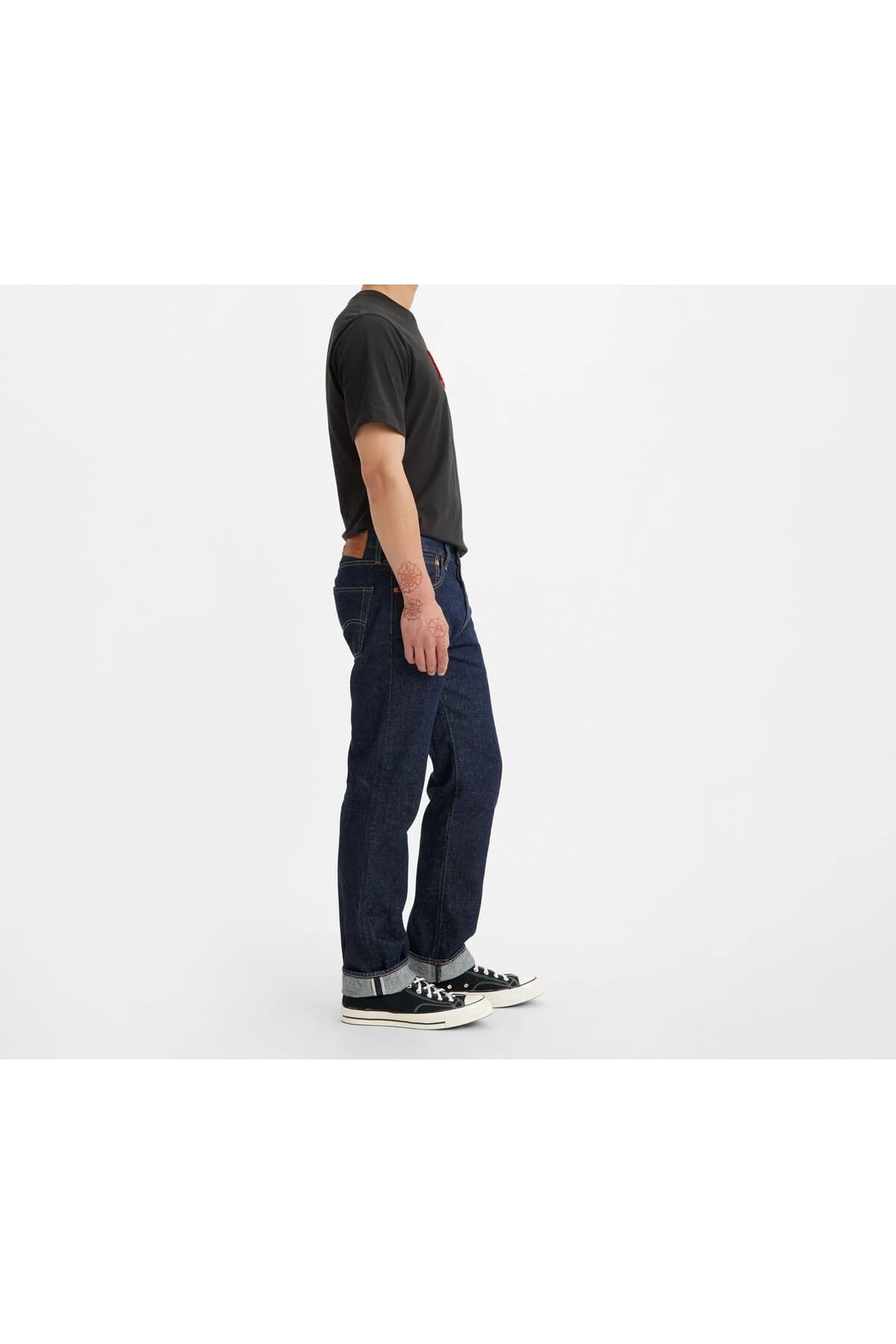 شلوار جین لیوایز مردانه جین آبی جین راسته Straight/استریج فاق نرمال Straight/استریج Daily/روزانه | Levi’s 5010101 TR — تصویر ۶