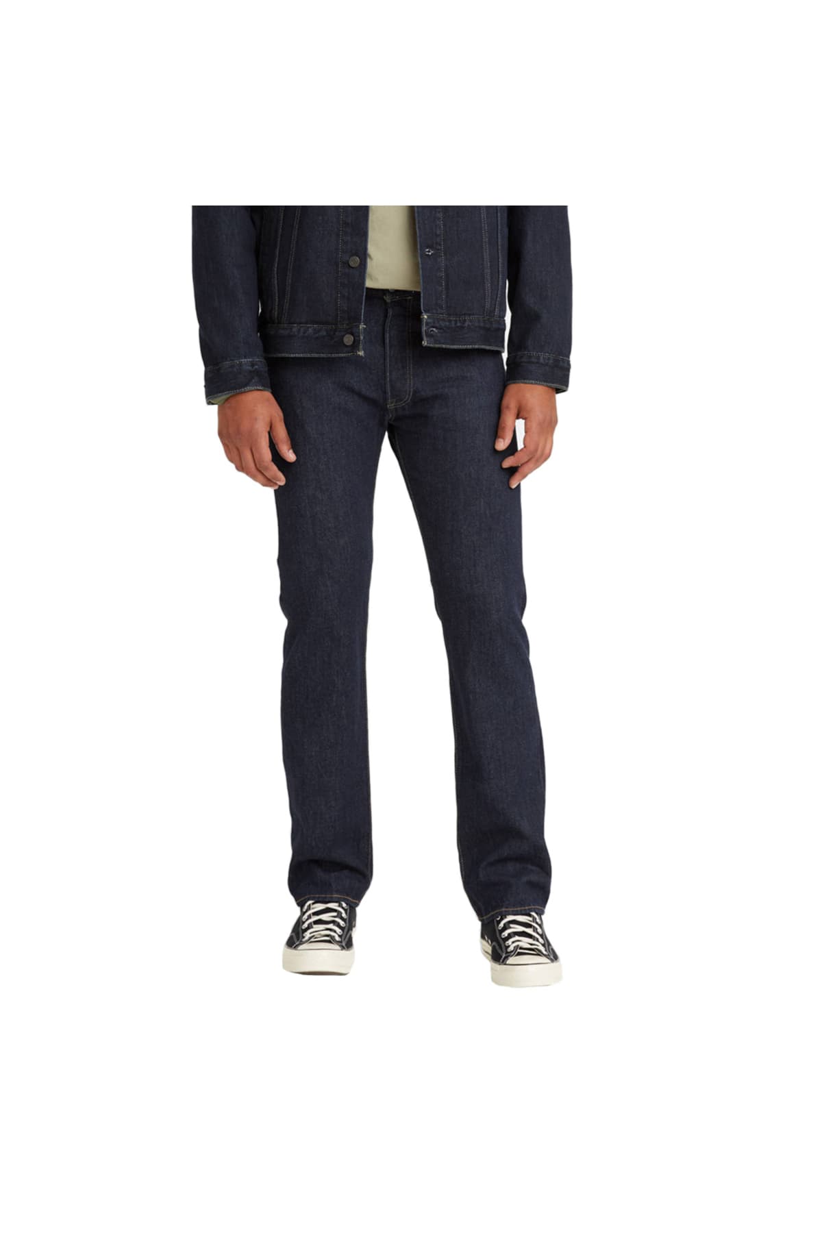 شلوار جین لیوایز مردانه جین آبی جین راسته Straight/استریج فاق نرمال Straight/استریج Daily/روزانه | Levi’s 5010101 TR — تصویر ۳