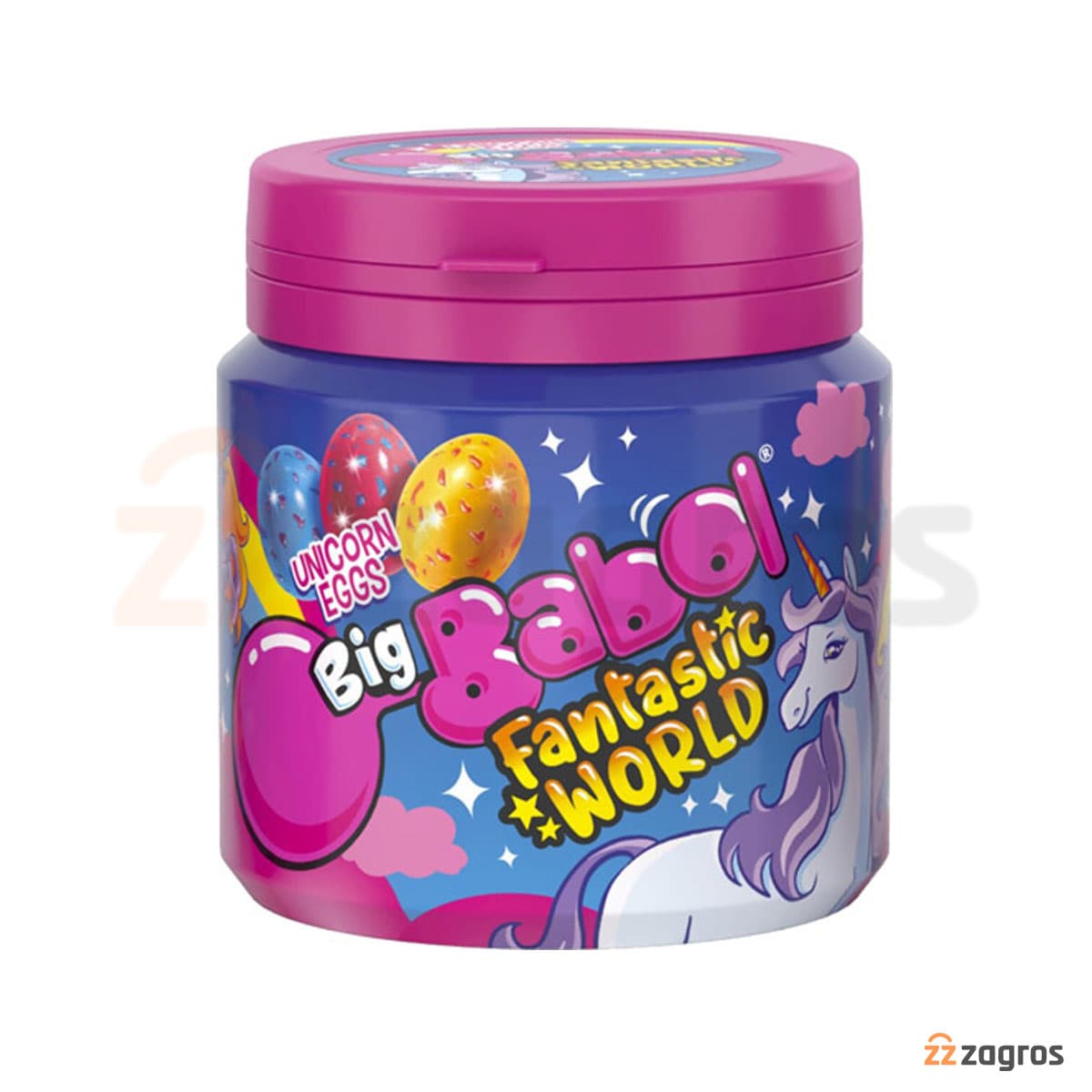آدامس يوني كورن بيگ بابل Big Babol مدل Fantastic World وزن 90 گرم — تصویر ۲