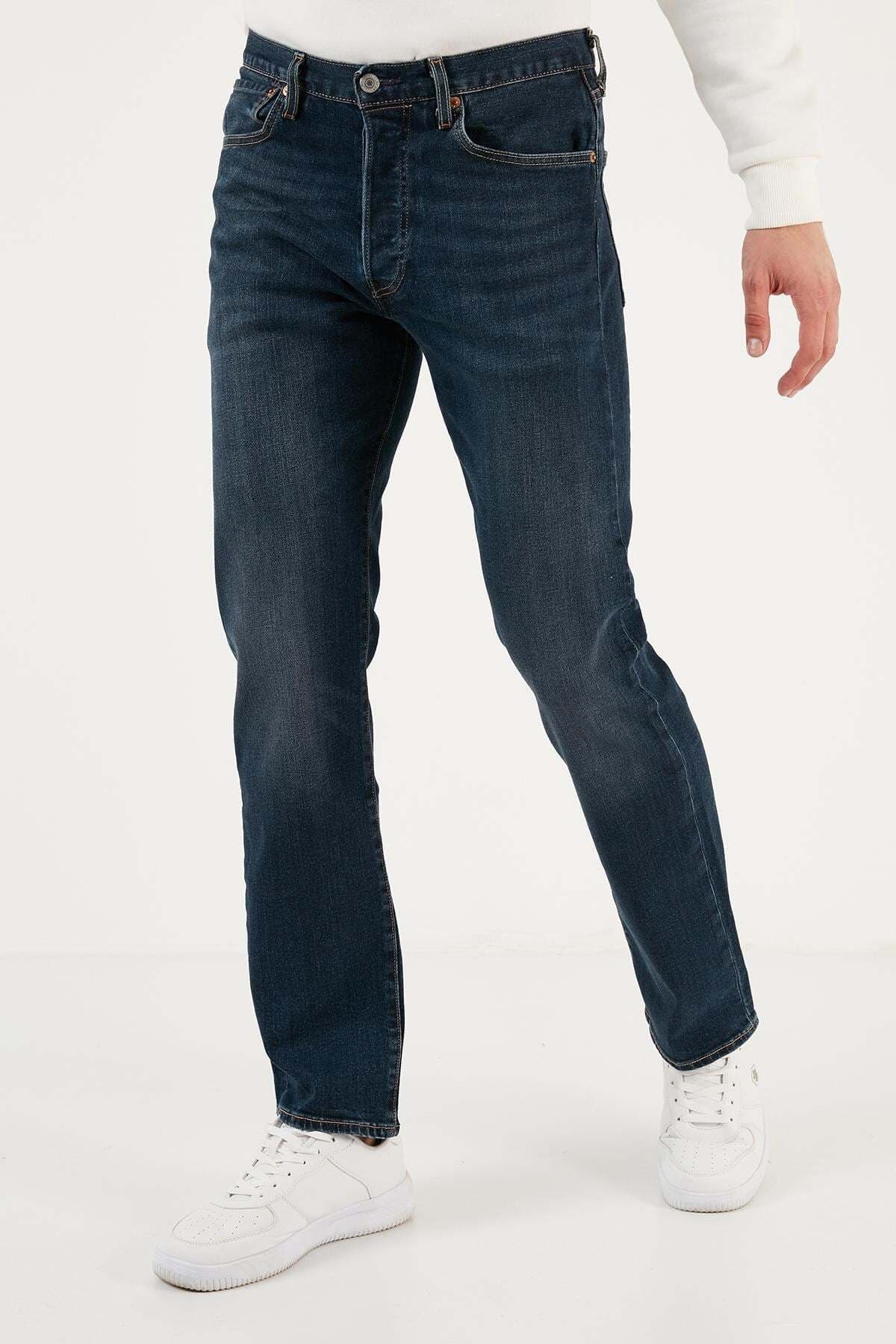 شلوار جین لیوایز مردانه پارچه آبی راسته Regular/رگولار فاق نرمال Regular/رگولار Daily/روزانه | Levi’s TYC89E285N170013678137521 TR — تصویر ۵