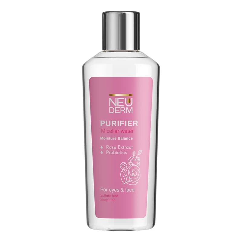 محلول میسلار واتر نئودرم مدل Gentle Purifier حجم 200 میلی لیتر