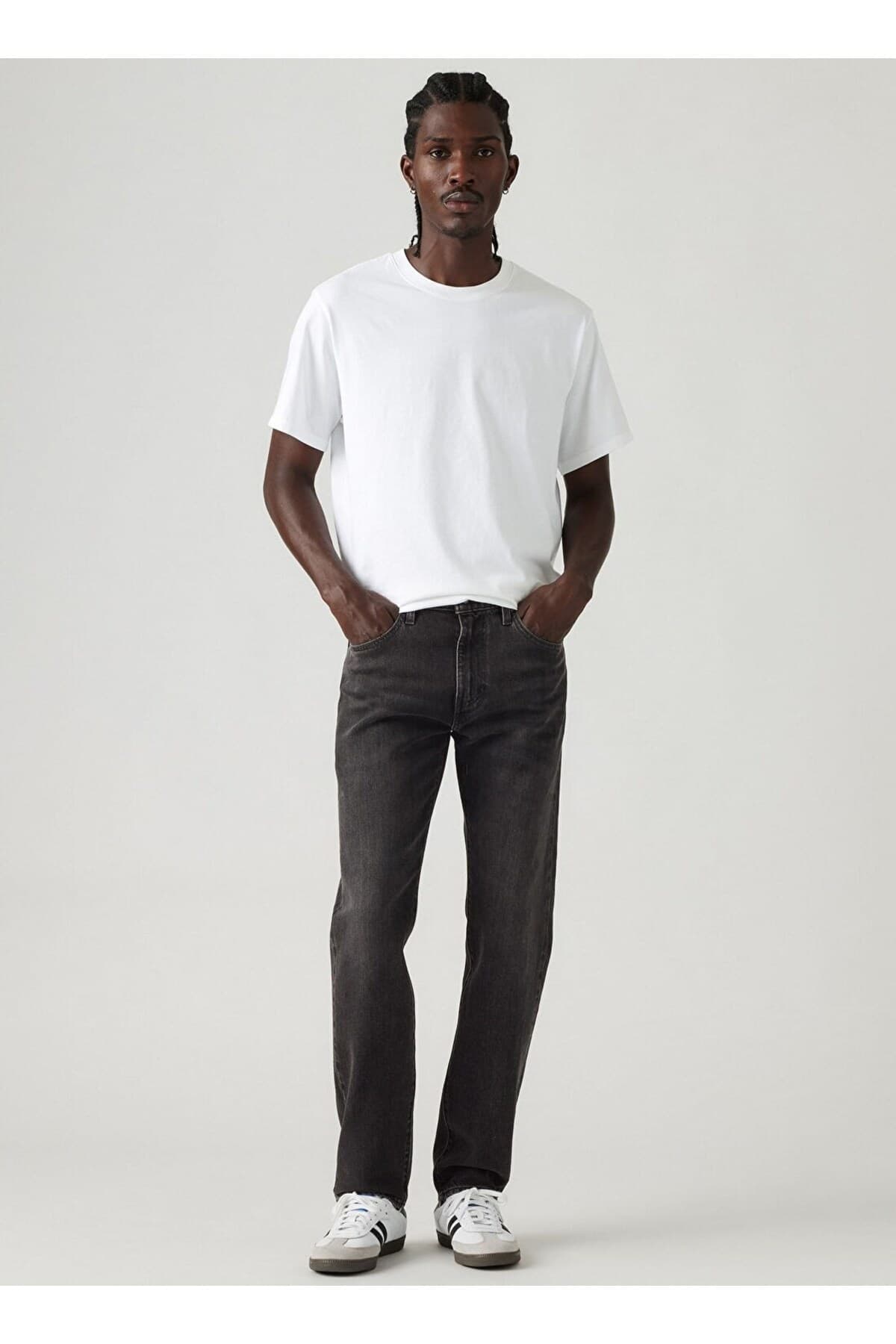 شلوار جین لیوایز مردانه پاموک مشکی راسته Regular/رگولار فاق نرمال Straight/استریج | Levi’s A208800410 TR — تصویر ۲