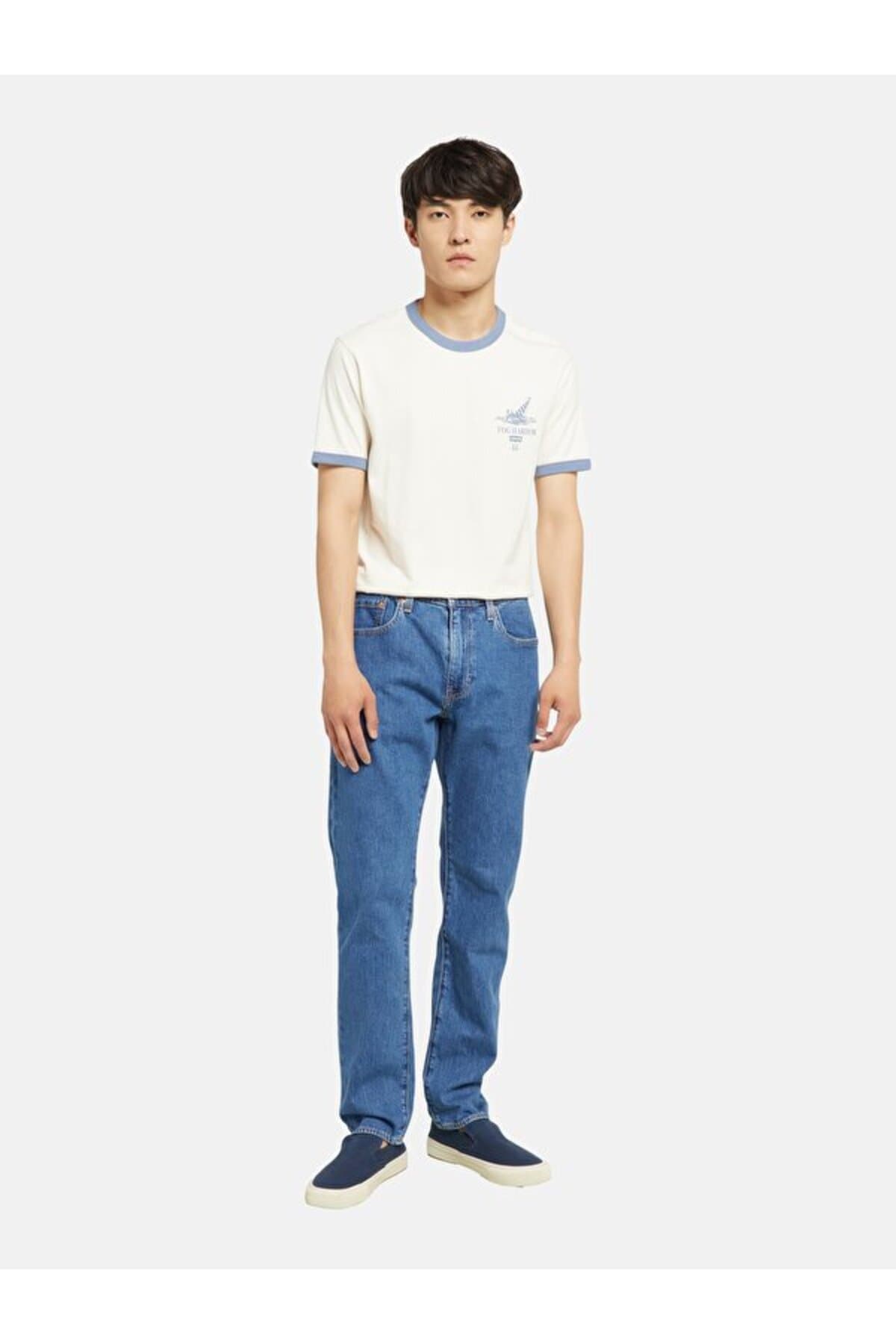 شلوار جین لیوایز مردانه پنبه ای آبی Regular/رگولار فاق نرمال | Levi’s A208800430 PK