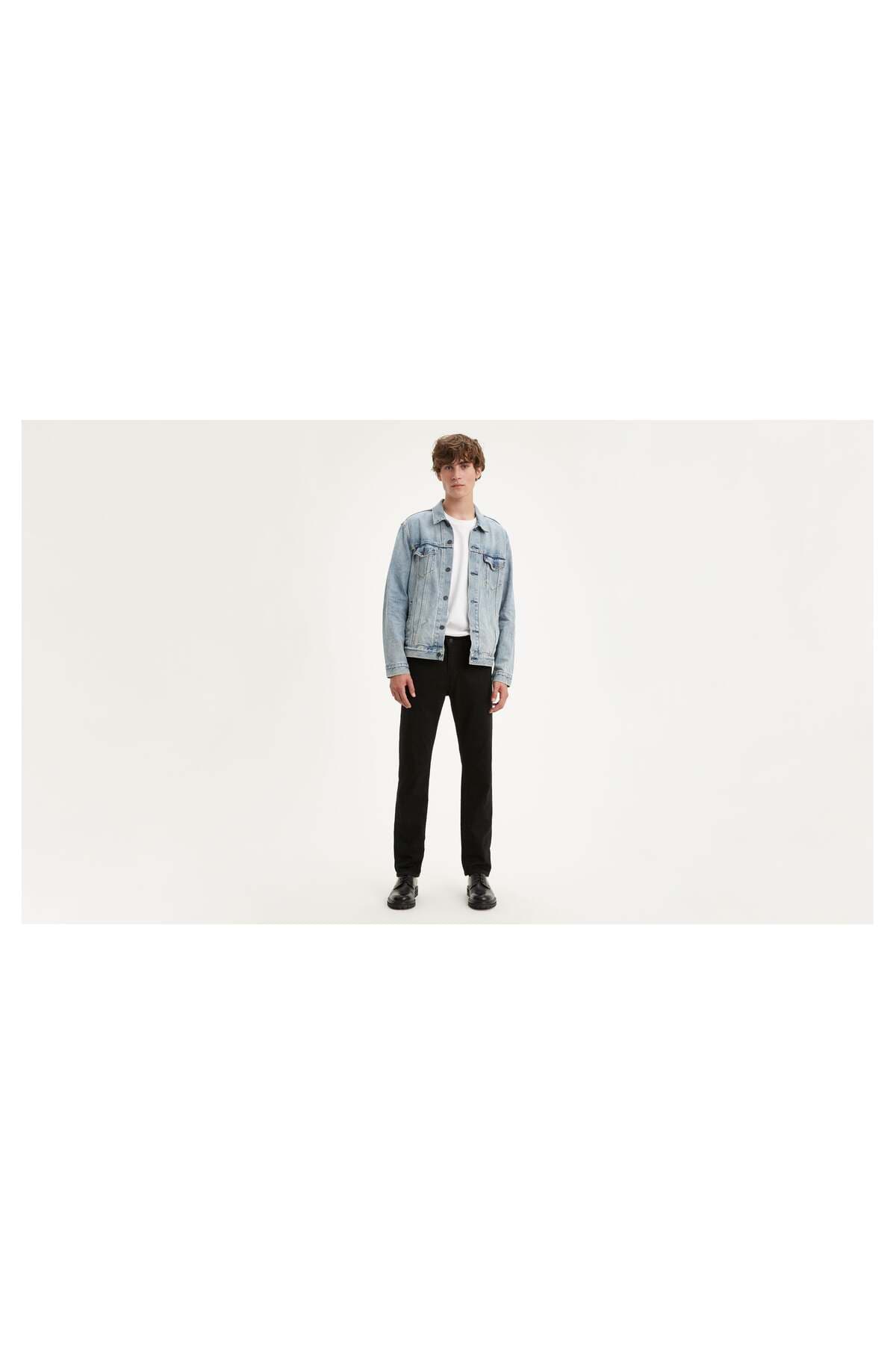 شلوار جین لیوایز مردانه جین مشکی جین راسته Regular/رگولار فاق نرمال Regular/رگولار | Levi’s 001T200070 TR