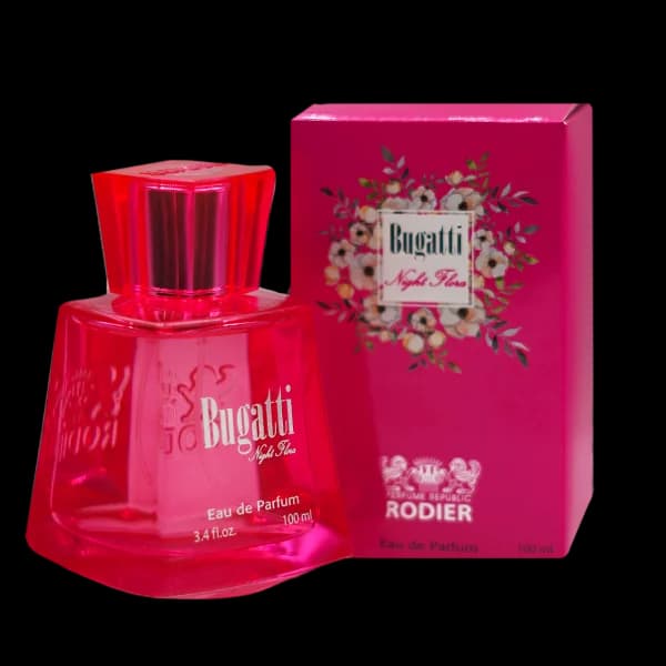 ادو پرفیوم زنانه رودیر مدل بوگاتی نایت فلورا Bugatti Night Flora حجم 100 میلی لیتر — تصویر ۳