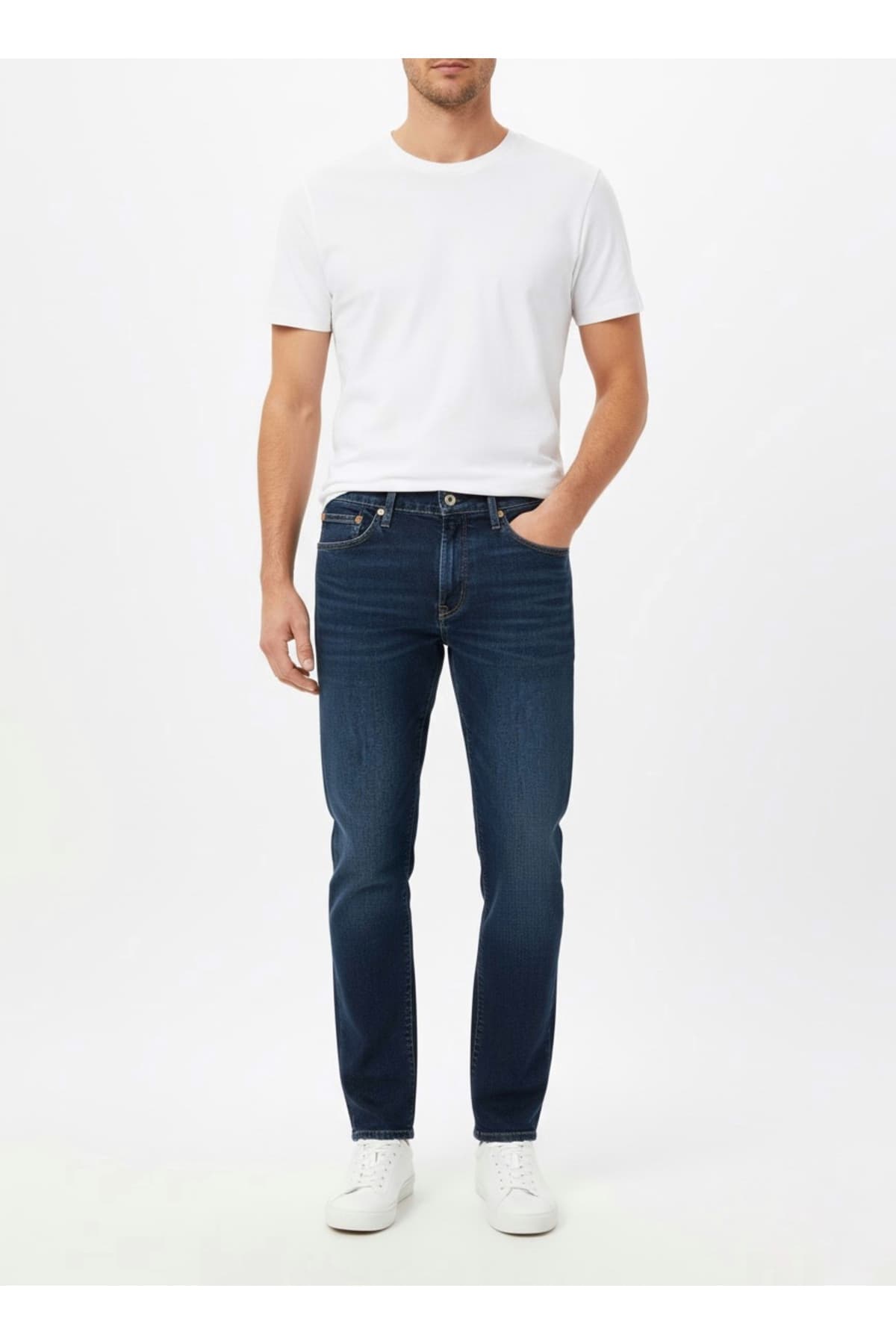 شلوار جین لیوایز مردانه 100% پنبه آبی کژوال / روزمره راسته Slim Fit/اسلیم فیت فاق نرمال Slim/اسلیم فیت کژوال/روزمره | Levi’s A2081-0064 TR — تصویر ۲