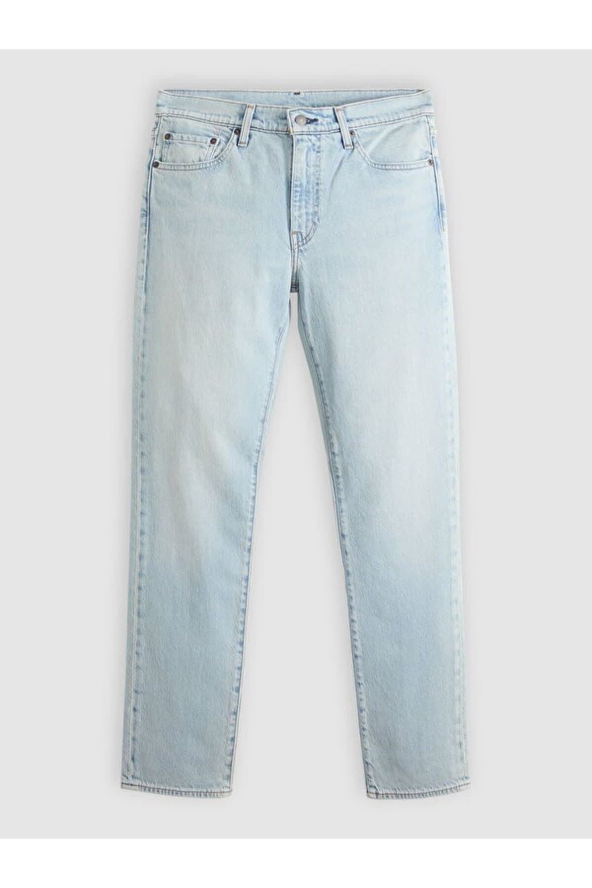 شلوار جین لیوایز مردانه پنبه ای آبی راسته Regular/رگولار فاق نرمال Slim/اسلیم فیت | Levi’s A208100780 PK — تصویر ۷