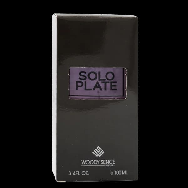ادو پرفیوم مردانه وودی سنس مدل سولو پلیت SOLO PLATE حجم 100 میلی لیتر — تصویر ۵