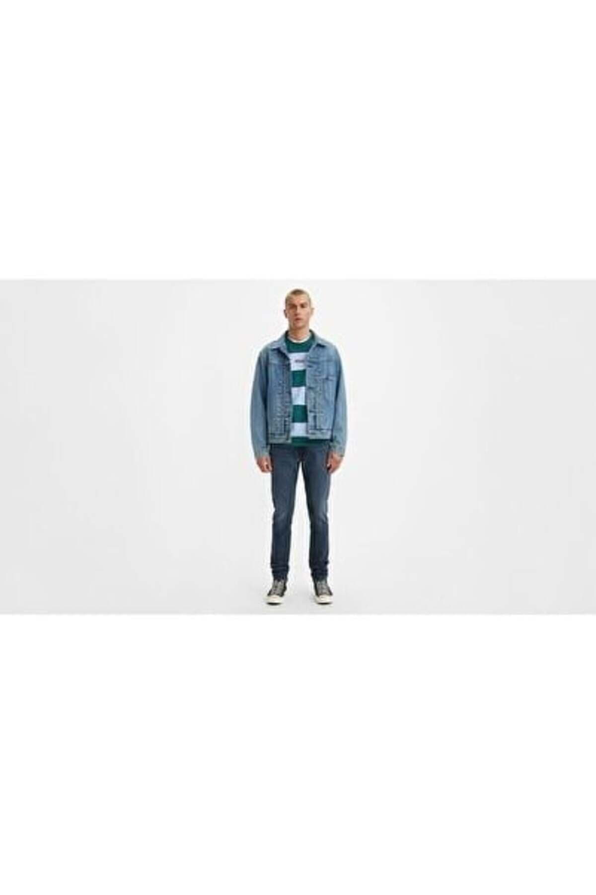 شلوار جین لیوایز مردانه جین آبی سرمه ای راسته فاق نرمال کژوال/روزمره | Levi’s A20870077 TR — تصویر ۲