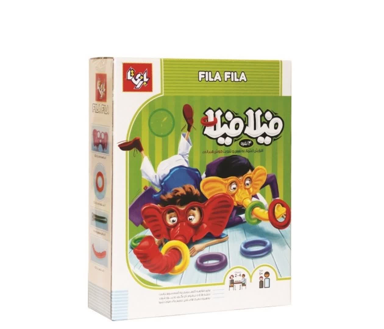 بازی فکری سرعتی و هیجانی فیلا فیلا دو نفره مناسب رده سنی +5