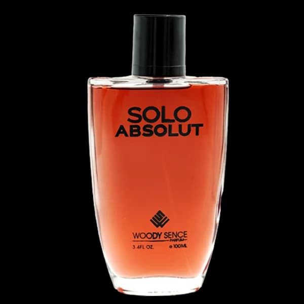 ادو پرفیوم زنانه وودی سنس مدل سولو ابسولوت SOLO ABSOLUTE حجم 100 میلی لیتر