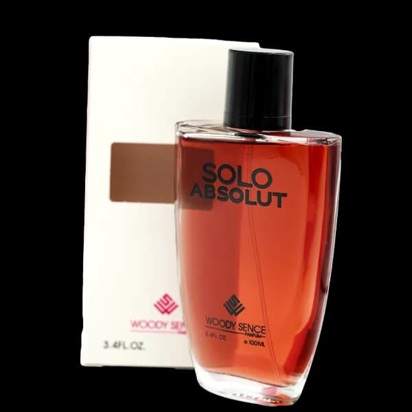 ادو پرفیوم زنانه وودی سنس مدل سولو ابسولوت SOLO ABSOLUTE حجم 100 میلی لیتر — تصویر ۴