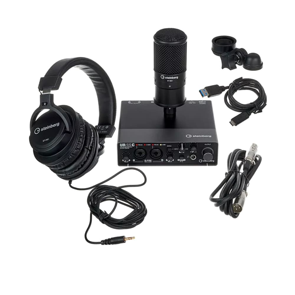پکیج استودیویی اشتنبرگ UR22C Recording Pack