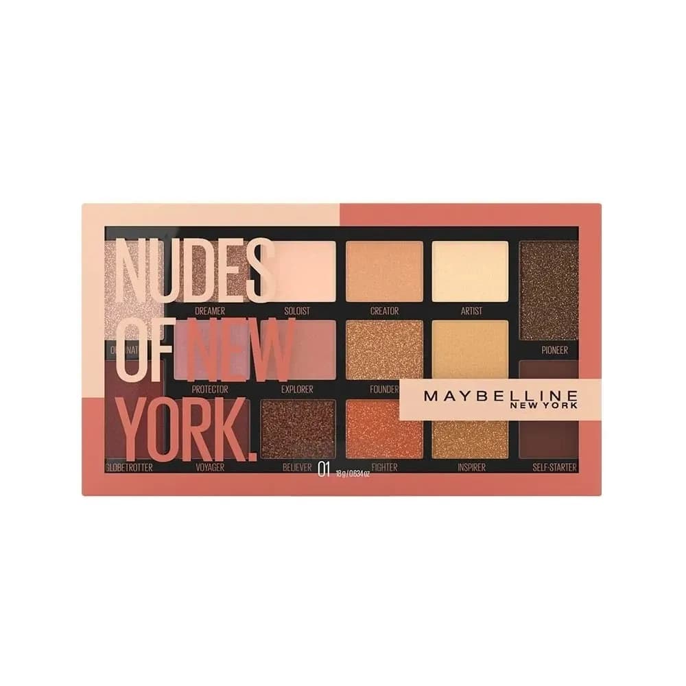 پالت سایه میبلین مدل Nudes Of New York — تصویر ۷