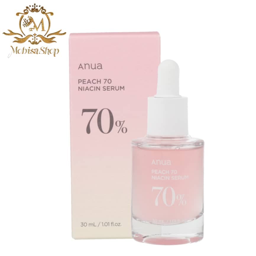 سرم هلو 70% نیاسین ANUA آنوا 30 میلی