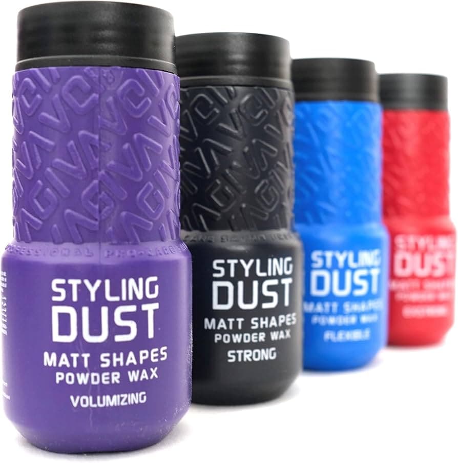 پودر حالت دهنده مو آگیوا مشکی 2 AGIVA Styling Dust Powder Wax Strong — تصویر ۲