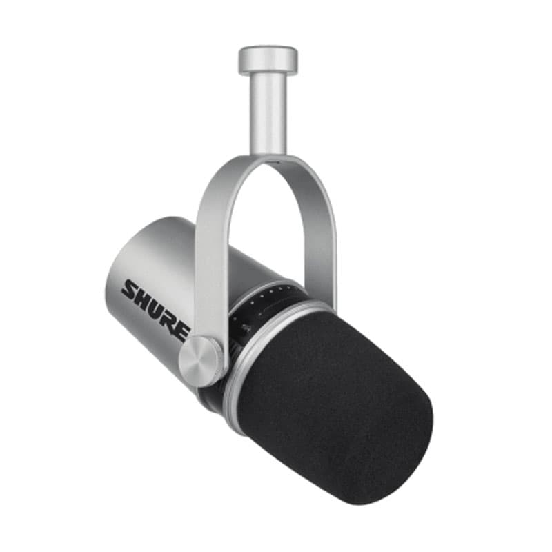 میکروفن یو اس بی Shure MV7 Silver — تصویر ۲