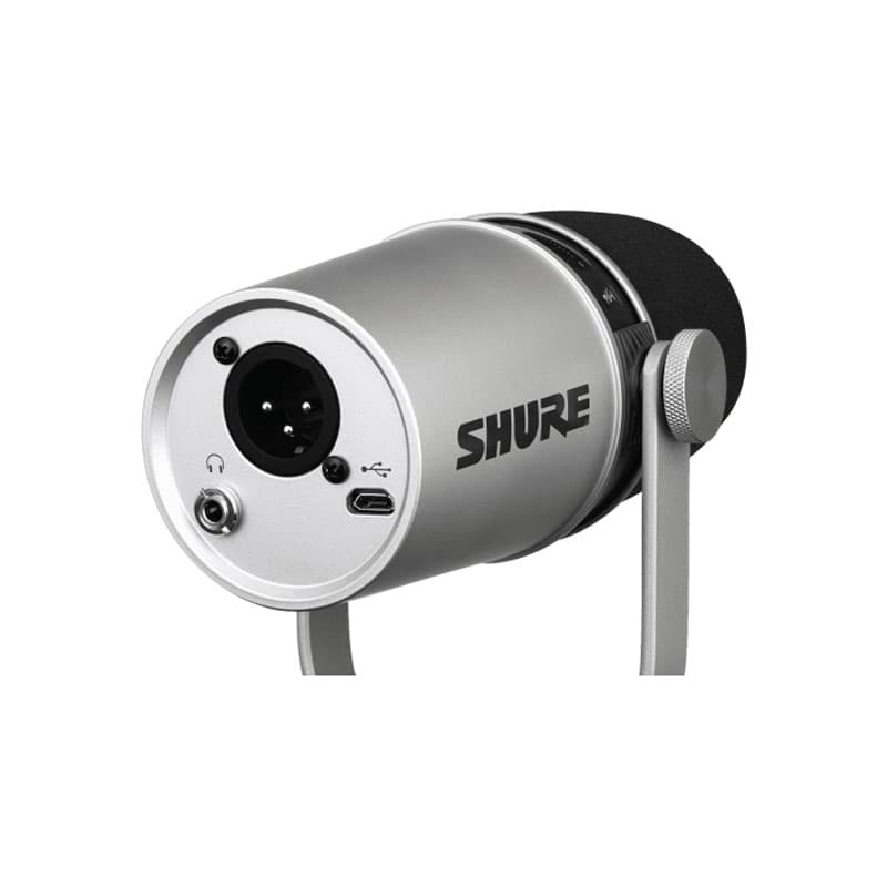 میکروفن یو اس بی Shure MV7 Silver — تصویر ۳