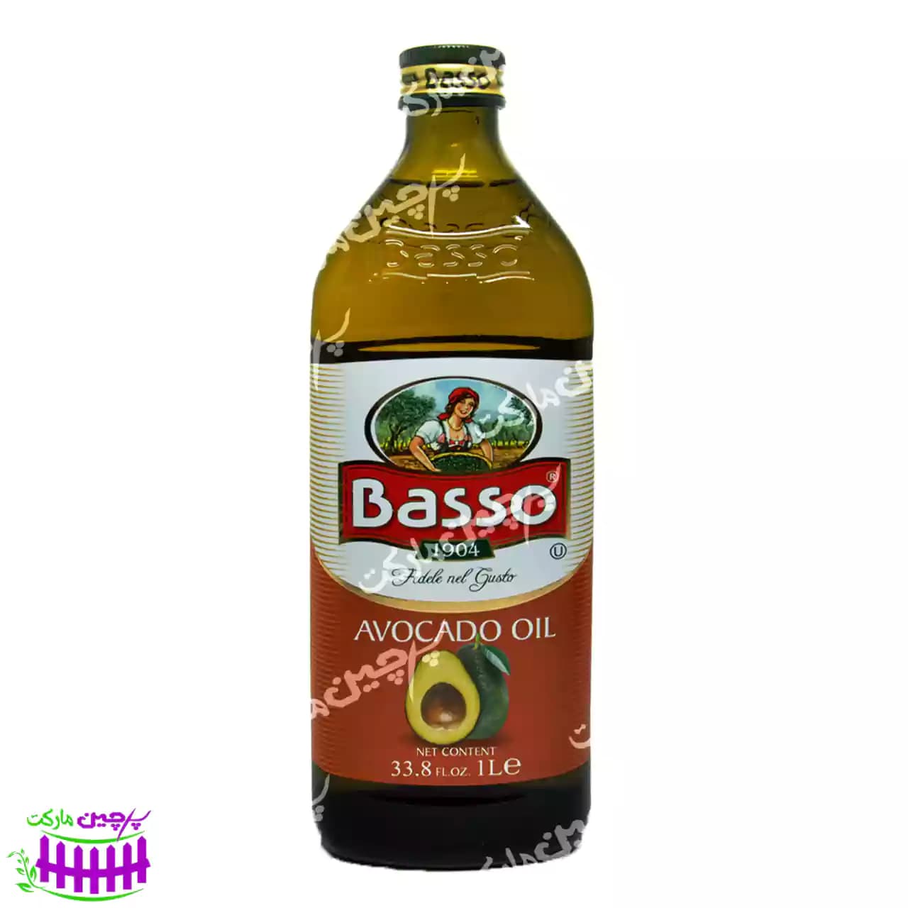 روغن آووکادو باسو 1 لیتر (basso)