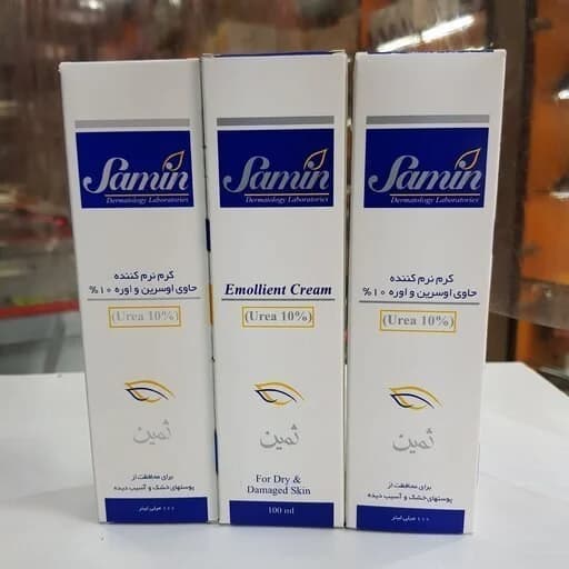 کرم نرم کننده ثمین حاوی اوسرین و اوره 10% مناسب پوست خشک حجم 100 میلی لیتر — تصویر ۶
