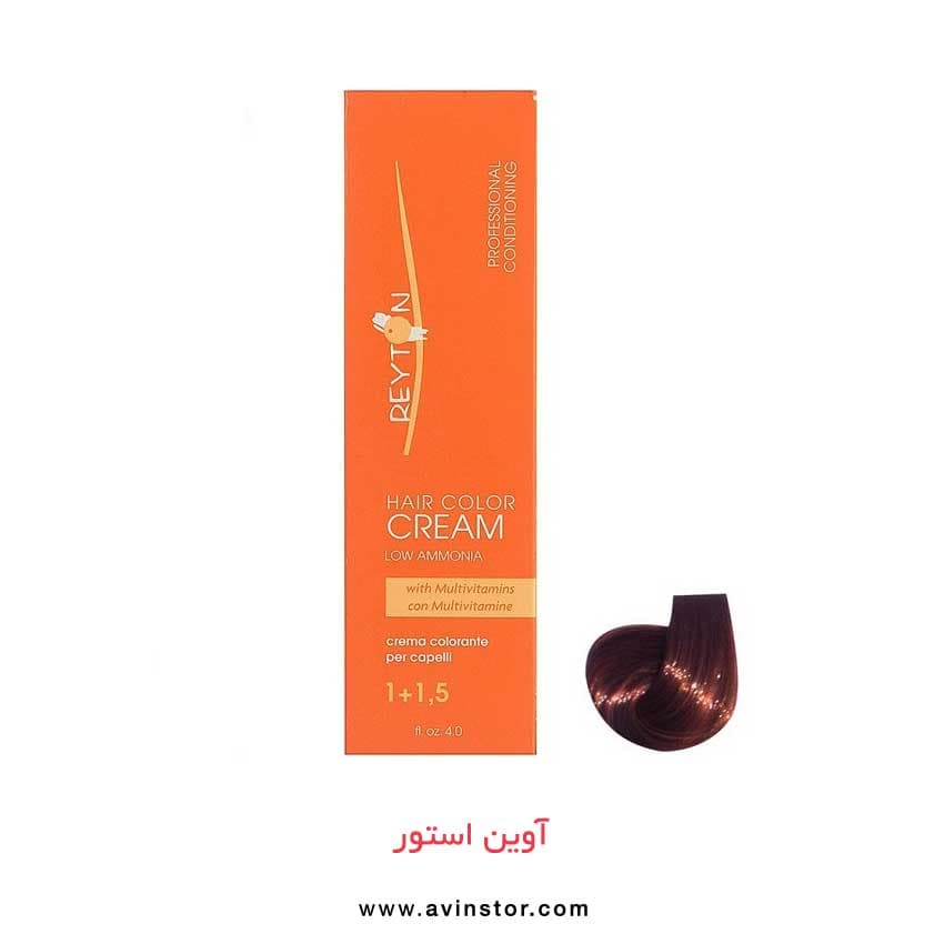 رنگ مو سری Red رنگ ماهگونی