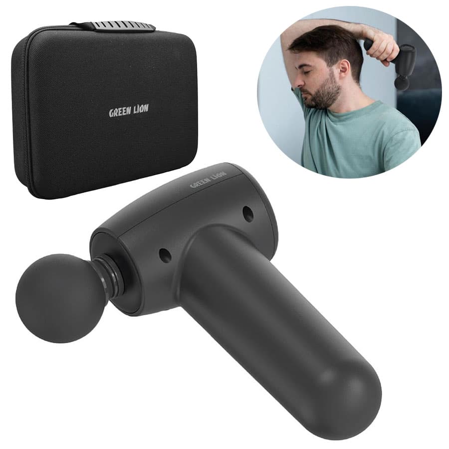 ماساژور تفنگی گرمایشی گرین لاین Prime Massage Gun — تصویر ۴