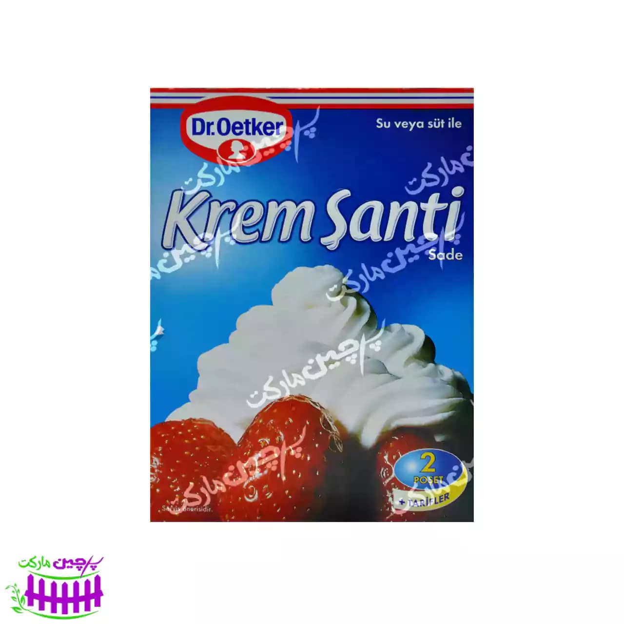 پودر کرم شانتی با خامه قنادی دکتر اوتکر 150 گرم – dr.oetker