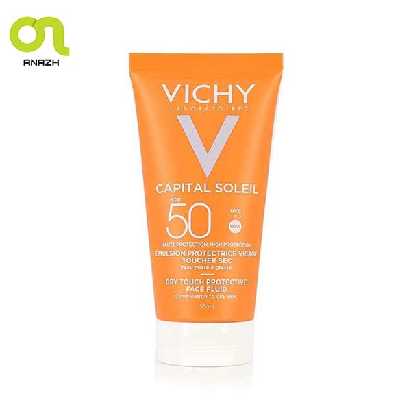 ضد آفتاب فلوئیدی ویشی اصل برای پوست چرب Vichy Capital Soleil SPF50-اناژ