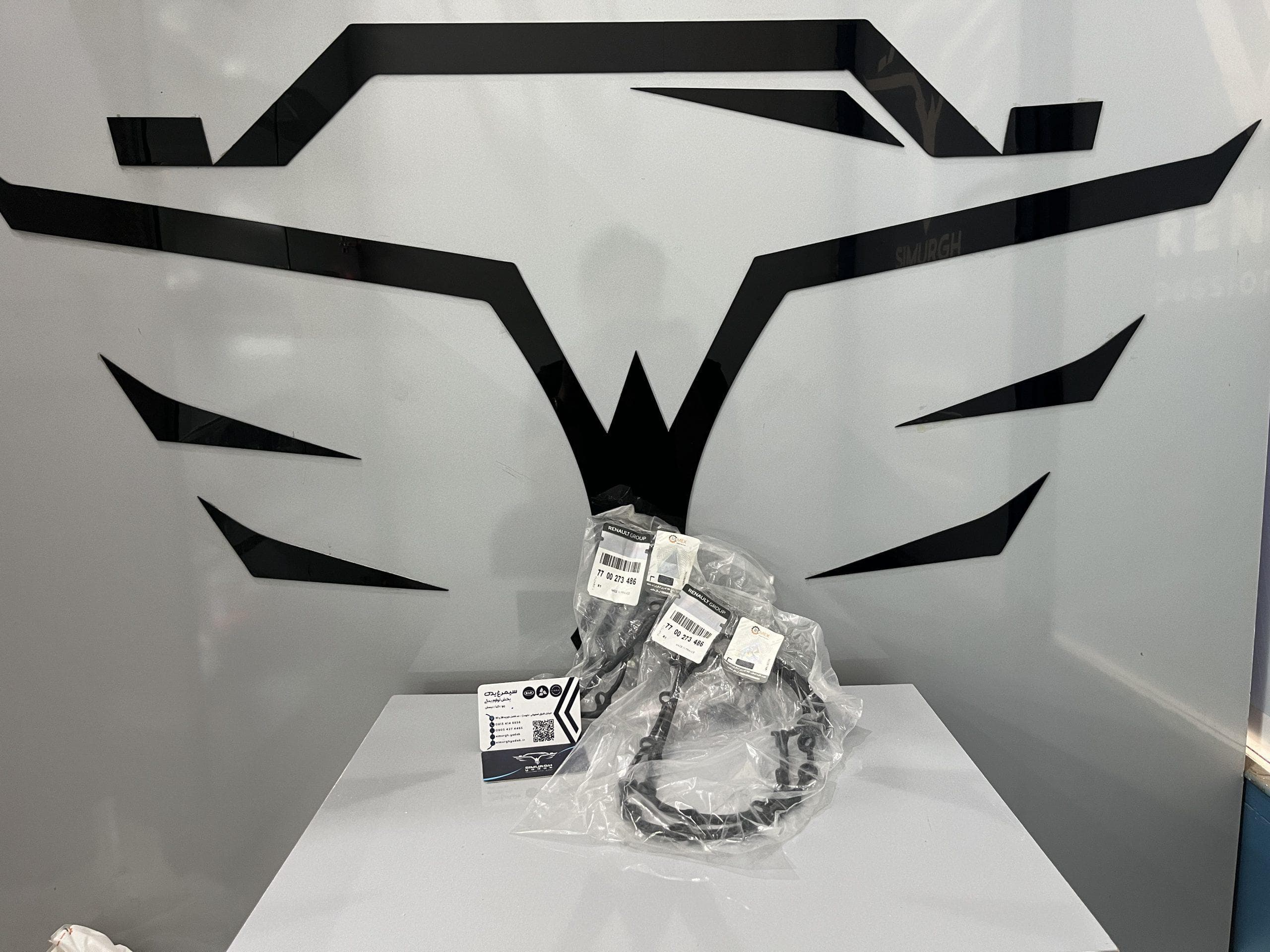 واشر کارتل ساندرو اصلی RENAULT شماره فنی 7700273486 — تصویر ۳