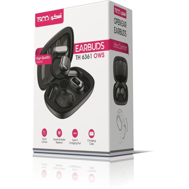 ایربادز بلوتوثی تسکو مدل TH 6361 OWS — تصویر ۲