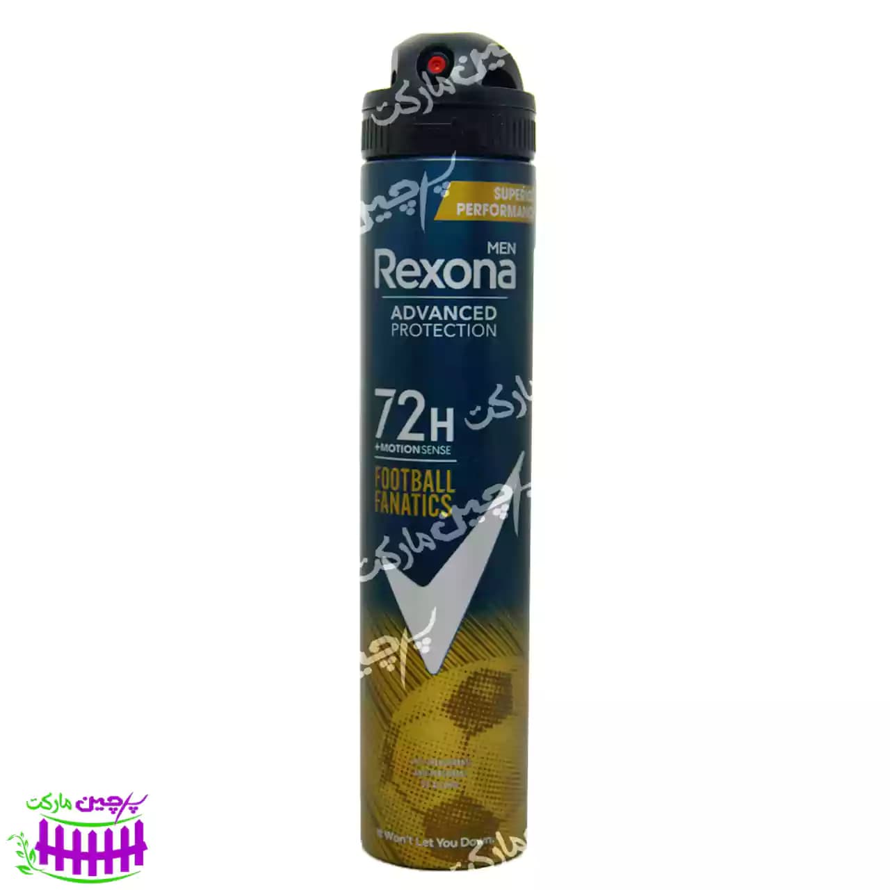 اسپری بدن فوتبال 72 ساعته 200 میل رکسونا – rexona